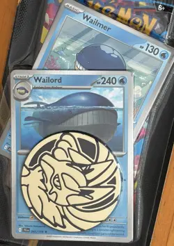 POKEMON TCG MEGA EVOLUTION BOOSTER PACK, 2 PROMO CARDS, WAILORD & WAILMER - Image 3