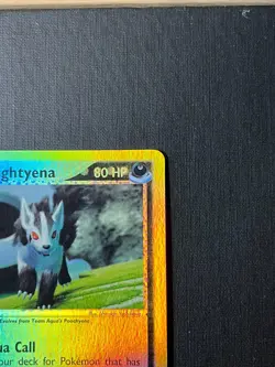 2004 Team Aqua's Mightyena 30/95 Reverse Holo Pokemon Card - Team Magma/Aqua Set - Image 4