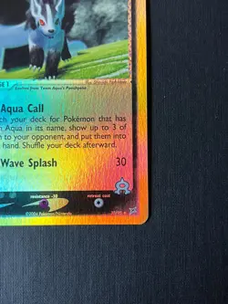 2004 Team Aqua's Mightyena 30/95 Reverse Holo Pokemon Card - Team Magma/Aqua Set - Image 5