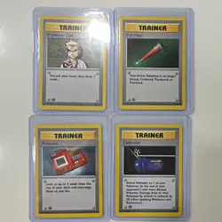 Wizards of the Coast Pokemon lot 4 cards - Image 1