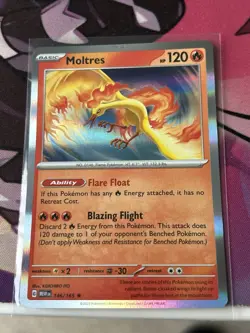Moltres - 146/165 - Holo Rare - ENG Pokemon 151 MEW EN - NM/M - Pokemon Card - Image 1