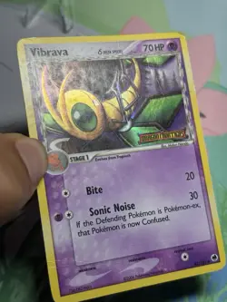 Vibrava 42/101 Reverse Holo Stamped Pokemon TCG Card EX Dragon Frontiers 2006 HP - Image 4