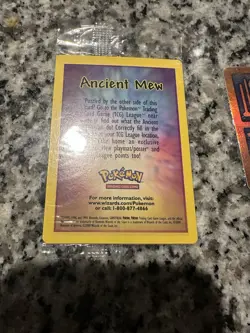 Pokemon TCG 3-Card Lot: 2x Ancient Mew Holo sealed + Pikachu 23K Gold 1999 - Image 3