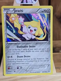 Jirachi 42/108 Holo Rare XY Roaring Skies Pokemon Card - Image 2