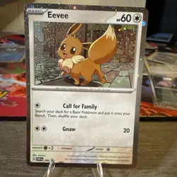 Eevee - 200 (Cosmos Holo) SVP 200 Holo Promo SV: Scarlet & Violet Promo Cards - Image 1