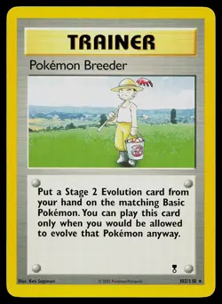 Pokemon Card - Pokemon Breeder Legendary Collection 102/110 Rare - Image 1