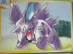 Giovanni's Nidorino - 45/132 - Uncommon WOTC TCG—Gym Challenge Pokemon Card - Image 2