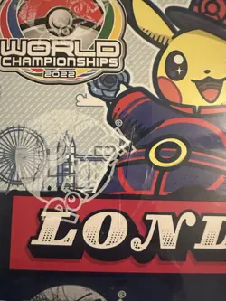 POKEMON London 2022 World Championship Deck Display Set of 4 Sealed - Image 4