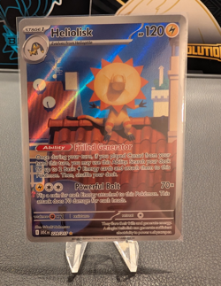 Pokemon TCG Heliolisk 229/217 Ascended Heroes Illustration Rare Holo EN 2024 - Image 1