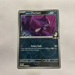 Marnie's Purrloin (Reverse Holo) - 130/182 - Destined Rivals - Pokemon - Image 1