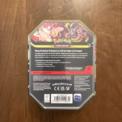 Pokemon TCG Mega Moonlit Tin - Mega Gengar ex BRAND NEW FACTORY SEALED - Image 4