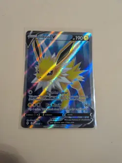 2021 Pokemon Jolteon V #177/203 Evolving Skies Full Art Ultra Rare - Image 1