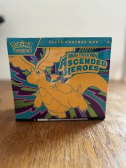 New Sealed, In Hand- Pokemon Ascended Heroes ETB Elite Trainer Box - Image 1