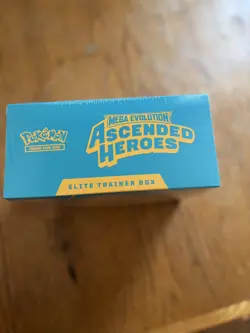 New Sealed, In Hand- Pokemon Ascended Heroes ETB Elite Trainer Box - Image 5