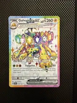 Pokemon TCG Galvantula EX 159/142 Stellar Crown Ultra Rare NM/M Condition - Image 1