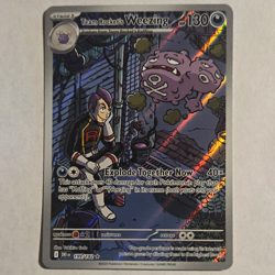 The Pokemon Company Team Rocket's Weezing 199/182 Sv10 Illus Rare Holo ENG 130HP - Image 1