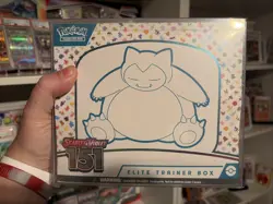 Pokemon TCG Scarlet & Violet 151 Elite Trainer Box ETB Factory Sealed +protector - Image 1