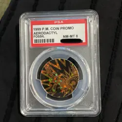 Pokemon Base Set Aerodactyl Holo Coin Promo 1999 Wizards Of The Coast - Image 2