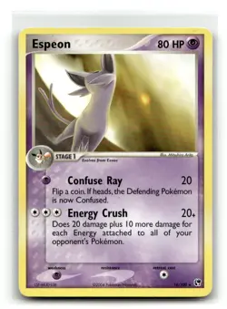 Espeon 16 Rare EX Battle Stadium Pokemon MP - Image 1