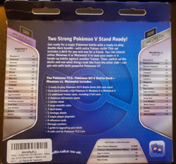 Pokemon GO V Battle Deck Bundle Mewtwo & Melmetal 2022- Sealed New! - Image 2