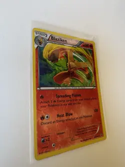 Pokemon TCG 2015 Blaziken 28/160 XY-Primal Clash Reverse Holo MP - Image 4