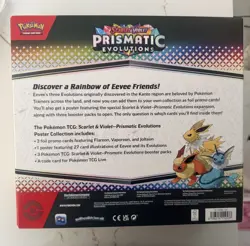 Pokemon TCG SV8.5 Prismatic Evolutions Poster Collection Box Factory Sealed NEW! - Image 2