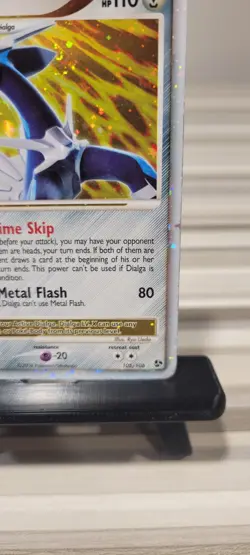 Pokemon TCG Dialga LV.X 105/106 Great Encounters Holo Ultra Rare 110 HP - Image 4