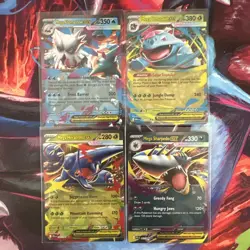 Pokemon TCG Lot Of 4 Mega Evolution Era EX Cards - NM - English Only - Image 1