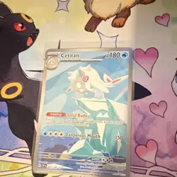 The Pokemon Company Pokemon TCG Cetitan 201/191 Surging Sparks IR Full Art Holo - Image 1