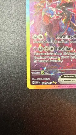 Pokemon - 240/191 Hydreigon ex SV08 Surging Sparks Special Illustration Rare TCG - Image 4