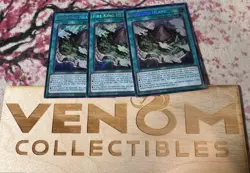 3x (M/NM) - Fire King Island - RA03-EN059 - Secret Rare - 1st Edition YuGiOh - Image 1