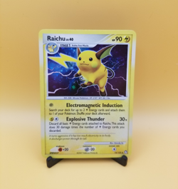 Raichu 15/123 - Pokemon - Rare Holo Swirl - Mysterious Treasures - (LP) - Image 1