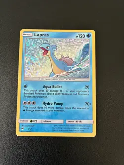 Lapras - 5/12 - Pokemon McDonald's Promos Holo 2019 LP - Image 1