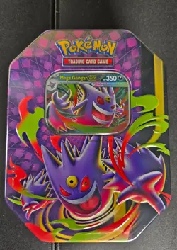 Pokemon TCG Mega Charizard X ex & Mega Gengar ex Tin Lot 8 Packs Sealed 2026 - Image 3