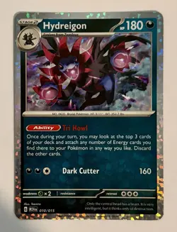 HYDREIGON - McDonald's Promo 010/015 M24 EN 2024 Happy Meal Holo Foil - Pokemon - Image 1