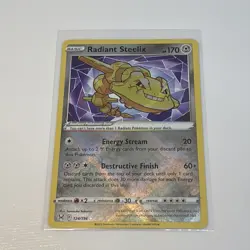 Radiant Steelix - Pokemon TCG - Lost Origin 124/196 - Holo Rare - Image 1
