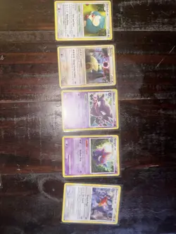 Pokemon TCG 18 Card Lot MP+HP Snorlax Squirtle Charmander Gengar Mudkip Rare - Image 3