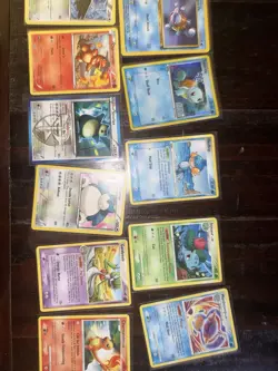 Pokemon TCG 18 Card Lot MP+HP Snorlax Squirtle Charmander Gengar Mudkip Rare - Image 5