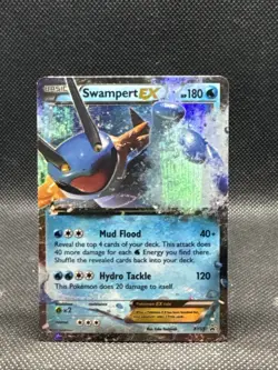Swampert EX XY55 XY Holo Black Star Promo Pokemon TCG MP - Image 1