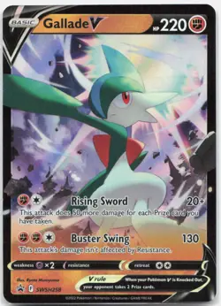 Gallade V SWSH258 Holo Promo Sword & Shield Promo Pokemon Near Mint - Image 1