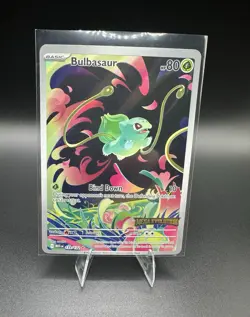 The Pokemon Company Pokemon TCG Bulbasaur 133/132 Mega Evolution Stamped Holo EN - Image 1