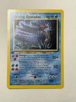Shining Gyarados 1st Edition #65 Neo Revelation Holo Rare Pokemon - NM - Image 2