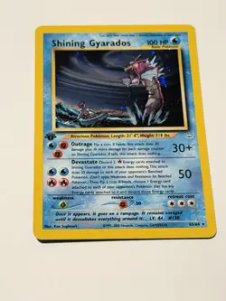 Shining Gyarados 1st Edition #65 Neo Revelation Holo Rare Pokemon - NM - Image 5