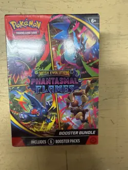 Pokemon TCG Phantasmal Flames Booster Bundle Factory Sealed New - Image 1