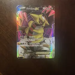 Pokemon Giratina EX Full Art Holo Ultra Rare Dragons Exalted 124/124 - Image 1