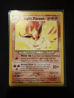 The Pokemon Company Light Flareon Uncommon 46/105 80 HP English - Image 1