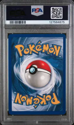 1999 POKEMON BASE SET UNLIMITED #6 GYARADOS-HOLO PSA 8 - Image 2