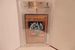 2002 Yugioh Magic Ruler NA Eng #MRL-000 Blue-Eyes Toon Dragon SCR 6 - Image 1