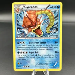 Gyarados XY109 Pokemon XY Black Star Promo Cosmos Holo 2016 - Image 1