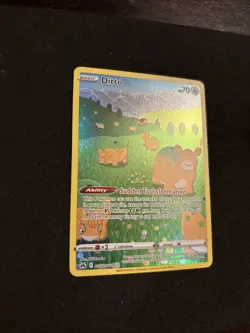 Pokemon TCG Ditto Crown Zenith Galarian Gallery Holo Ultra Rare Card GG22/GG70 - Image 2